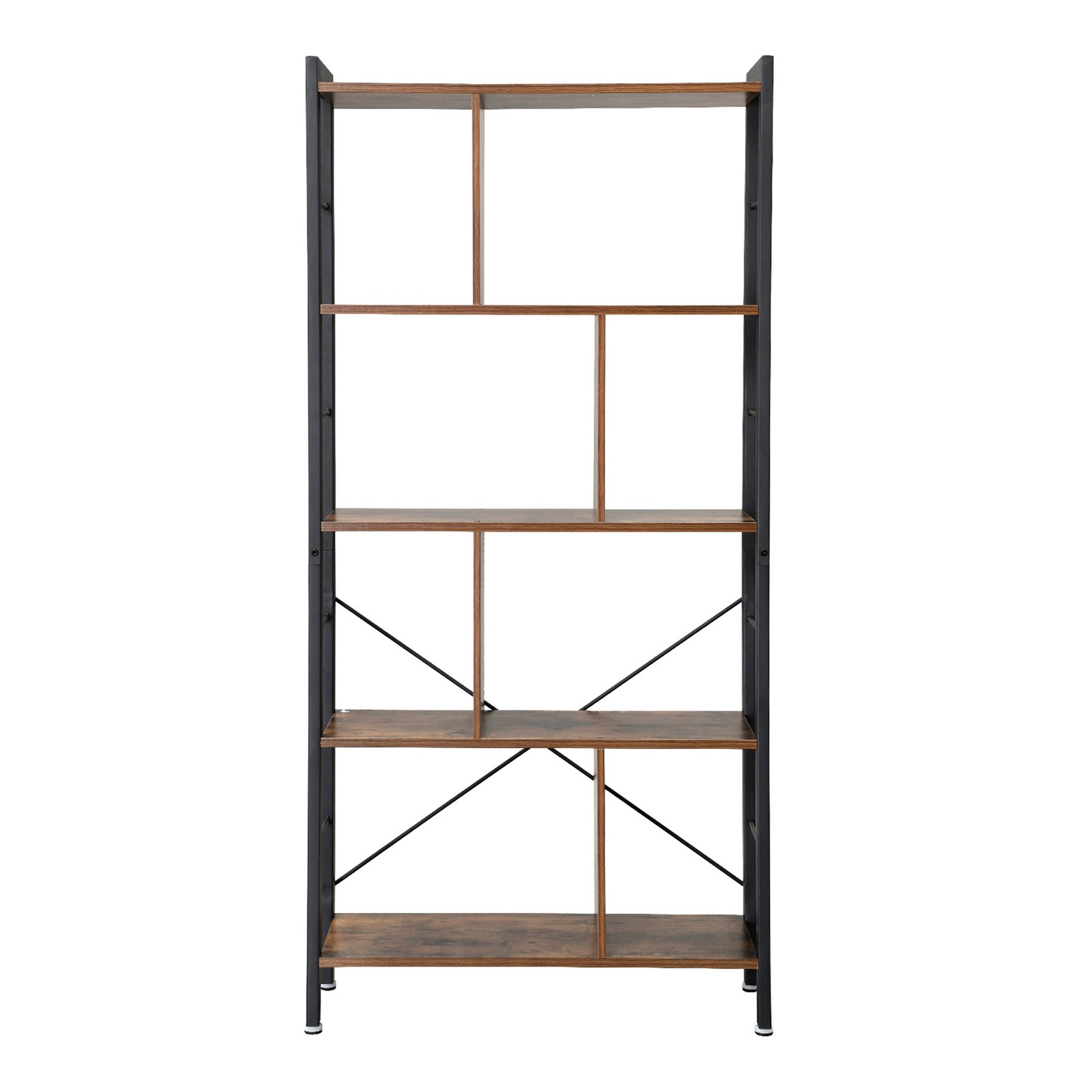 5-Tier Bookshelf, Large Storage Shelf, for Home Office 5-Tier Bookshelf, Large Storage Shelf, for Home Office