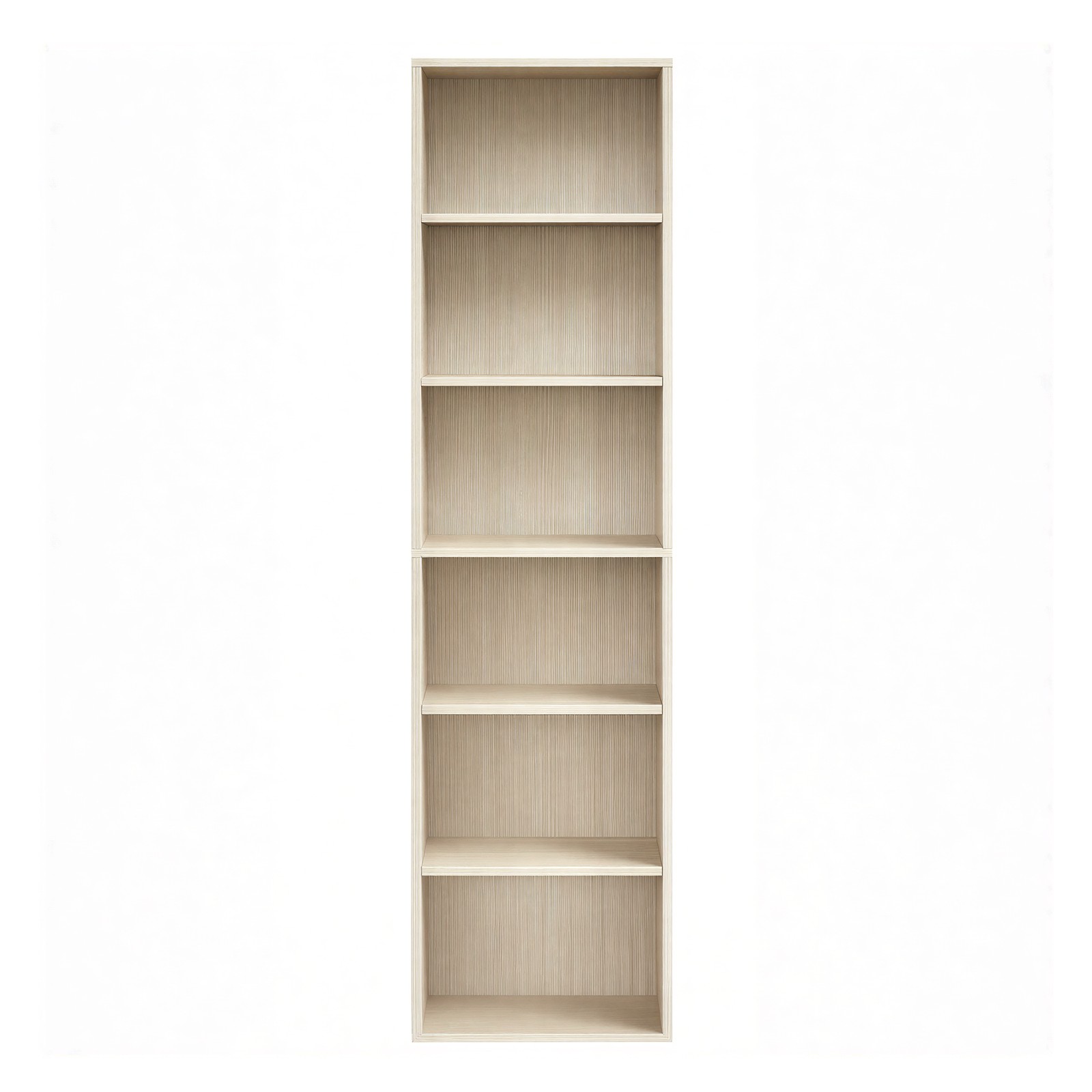 Bookshelf with 6 Tiers, Open Storage Shelf