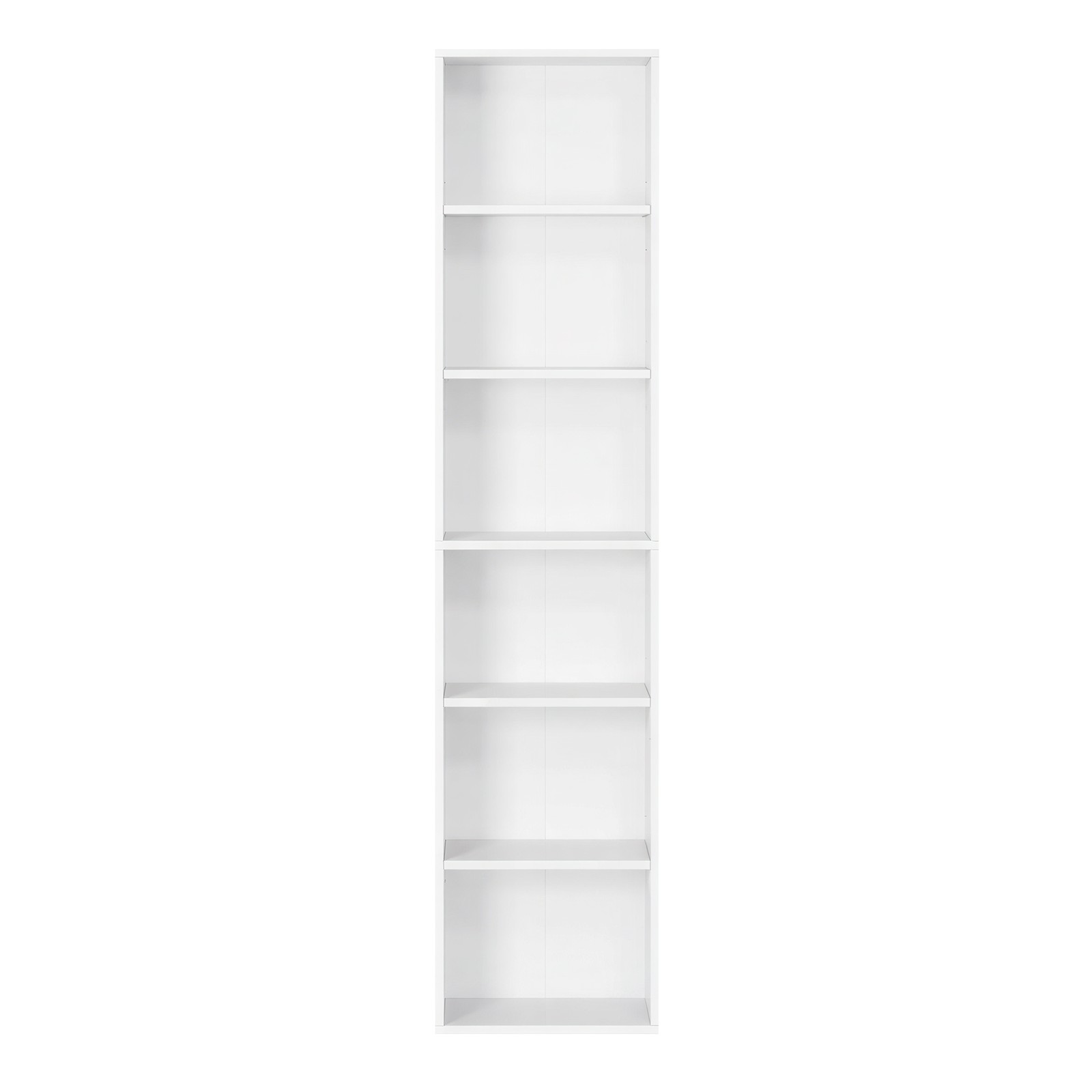 Bookshelf with 6 Shelves, Bookcase, for Home Office