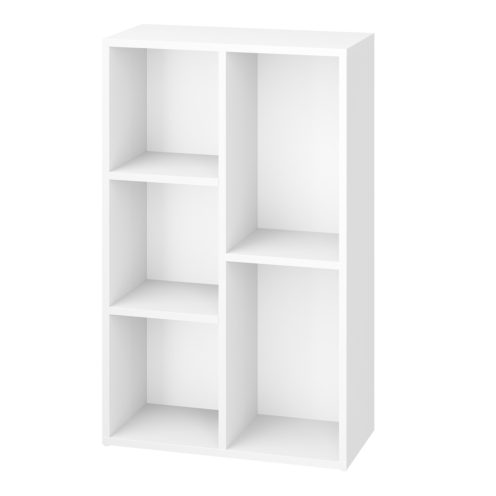 Kids Bookcase, Bookshelf with 5 Compartments, Storage Shelf