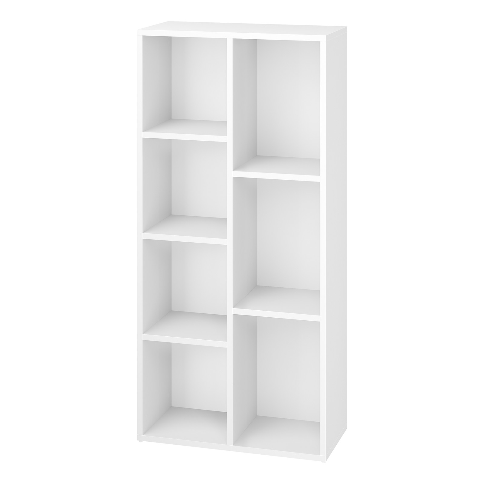 Children’s Bookcase with 7 Compartments, Freestanding Storage Shelf