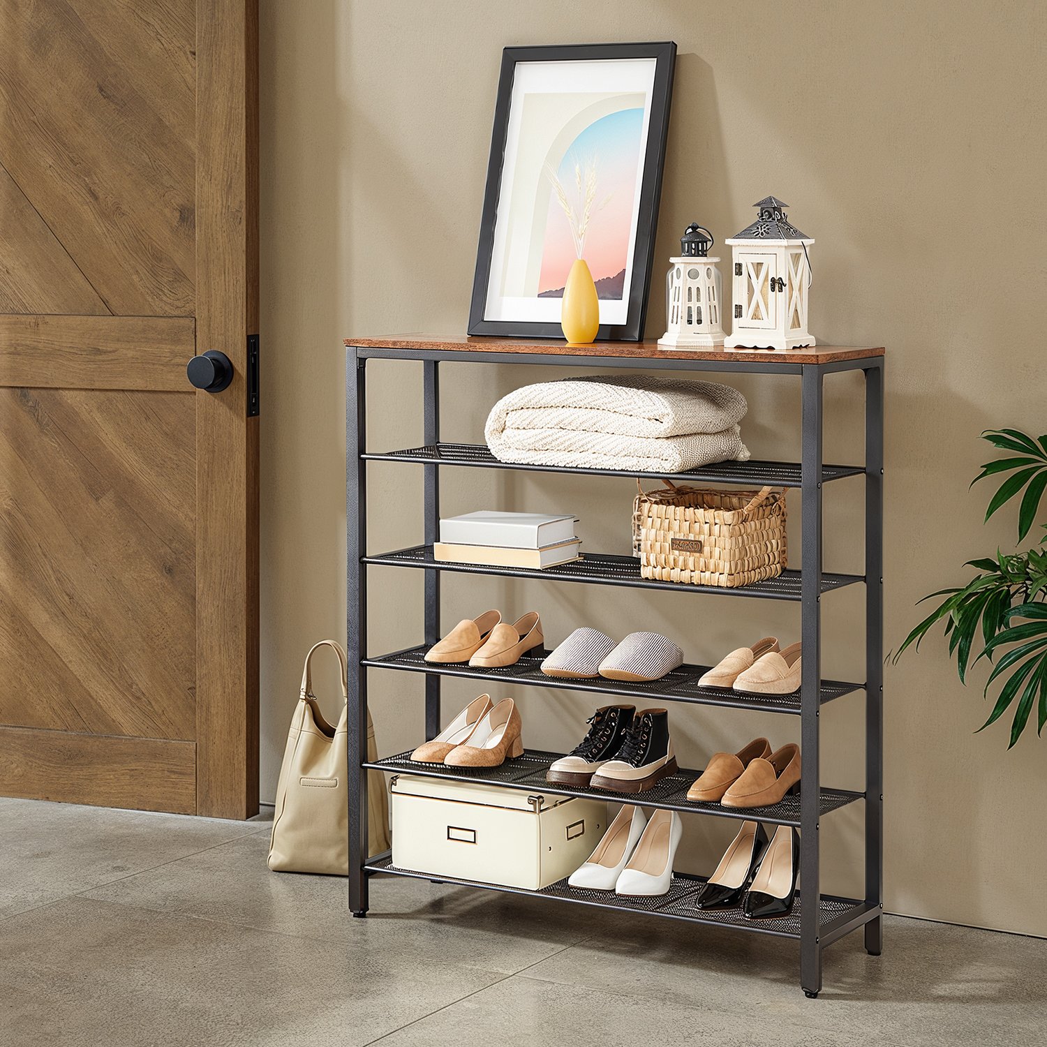 6-Tier Shoe Rack, Shoe Organizer for Closet 6-Tier Shoe Rack, Shoe Organizer for Closet
