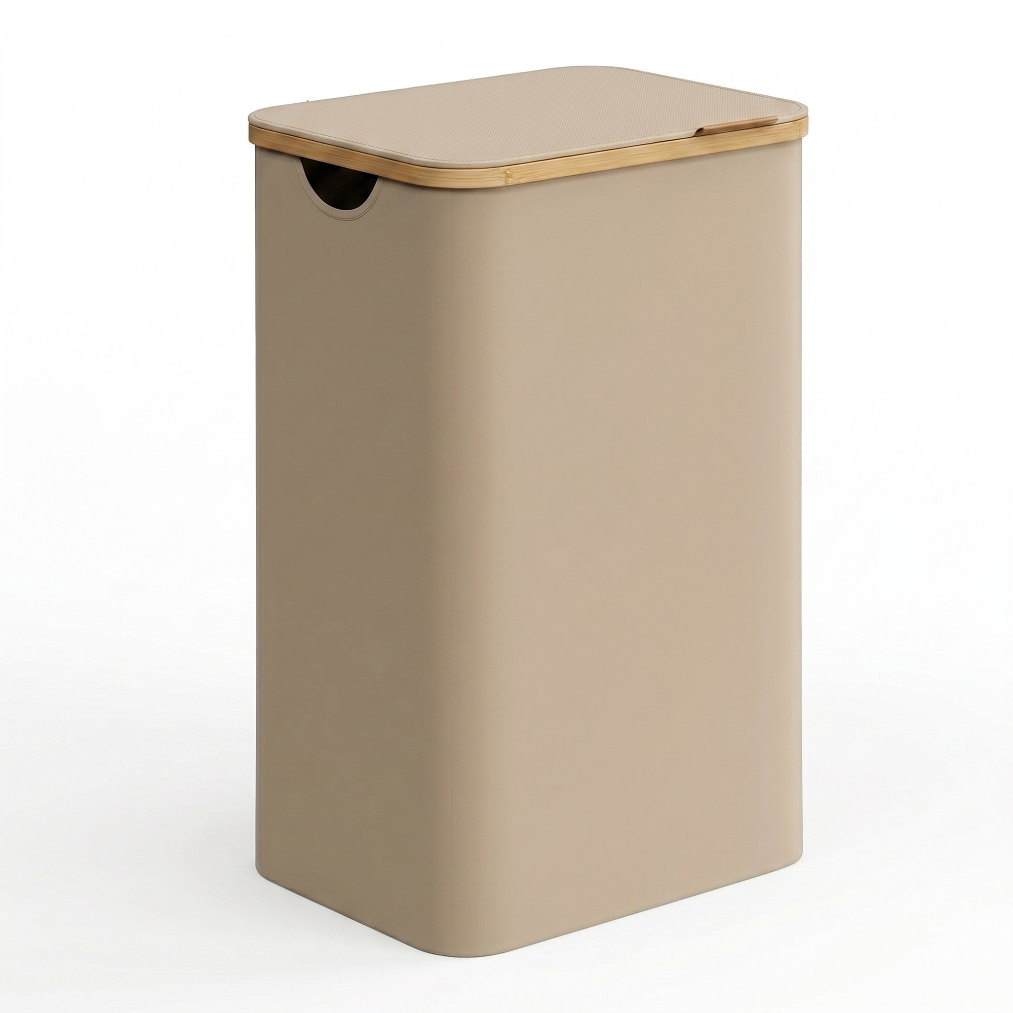 Laundry Hamper with Lid, Large Laundry Basket, 90 L