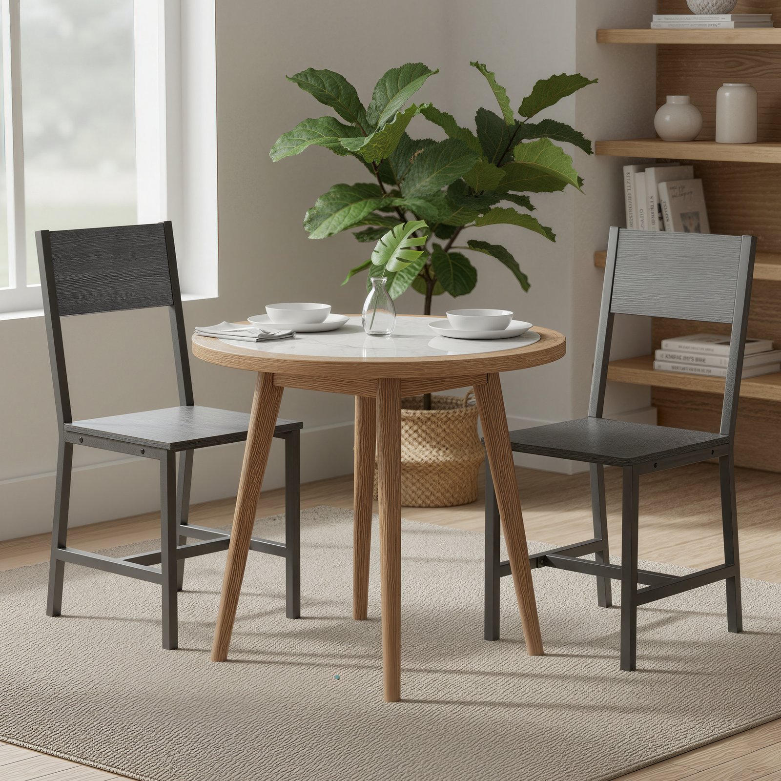 Dining Chairs Set of 2, for Dining Room, Kitchen