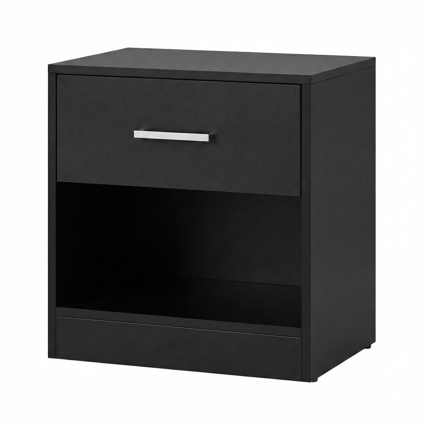 Bedside Table, Side Table with Drawer, Handle