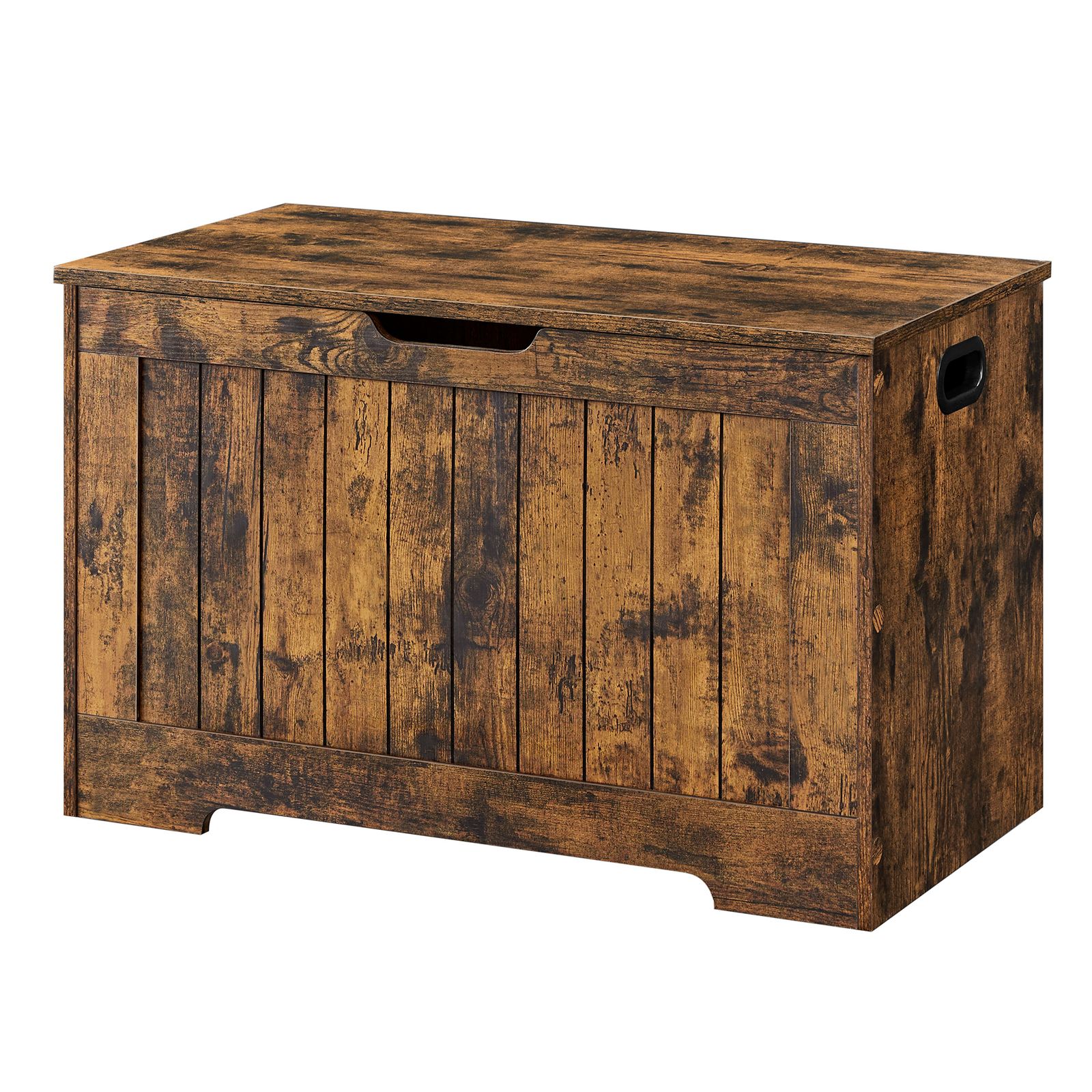 Storage Chest, Entryway Shoe Storage Bench with 2 Safety Hinges