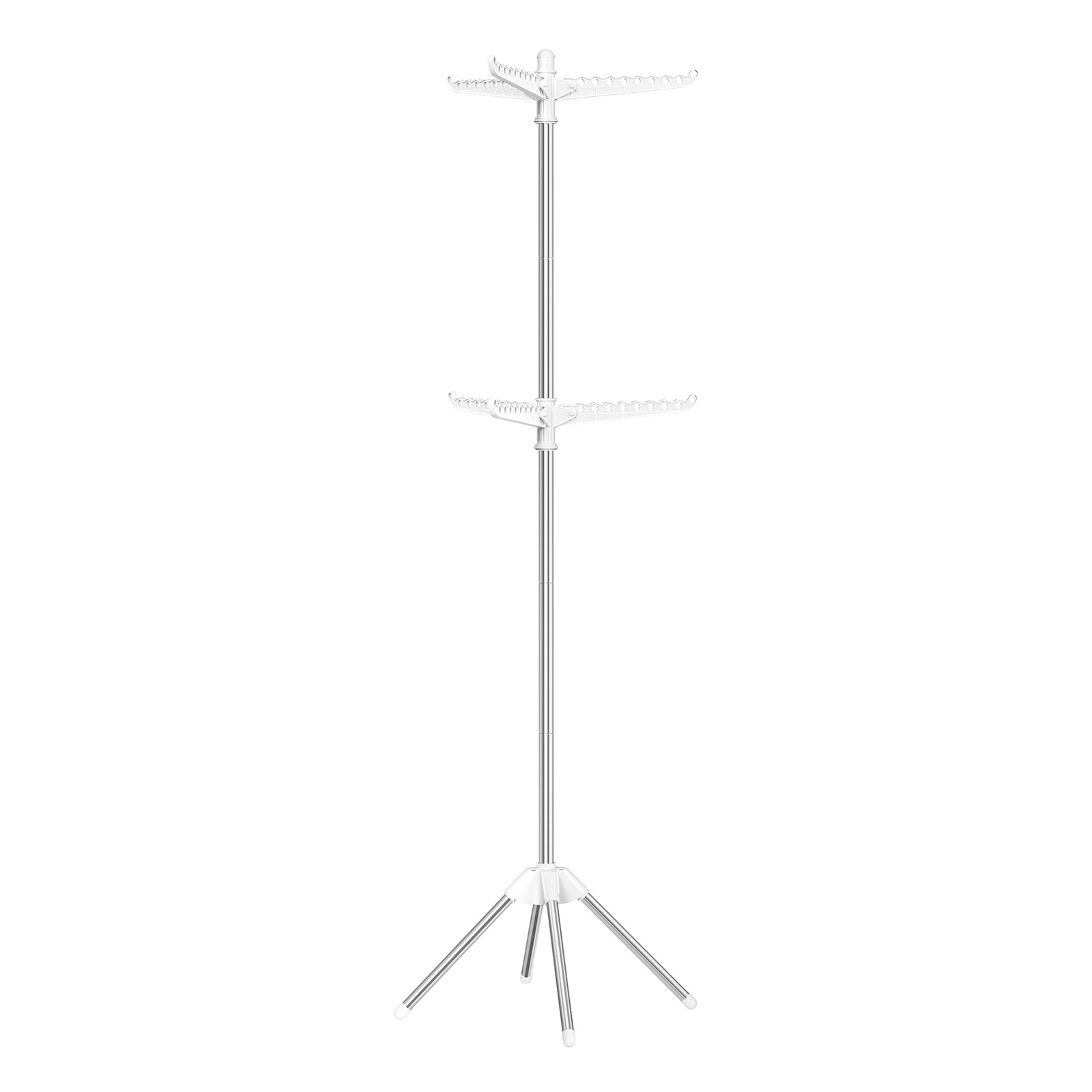 Clothes Drying Rack, Folding Laundry Drying Rack with 6 Rotatable Arms