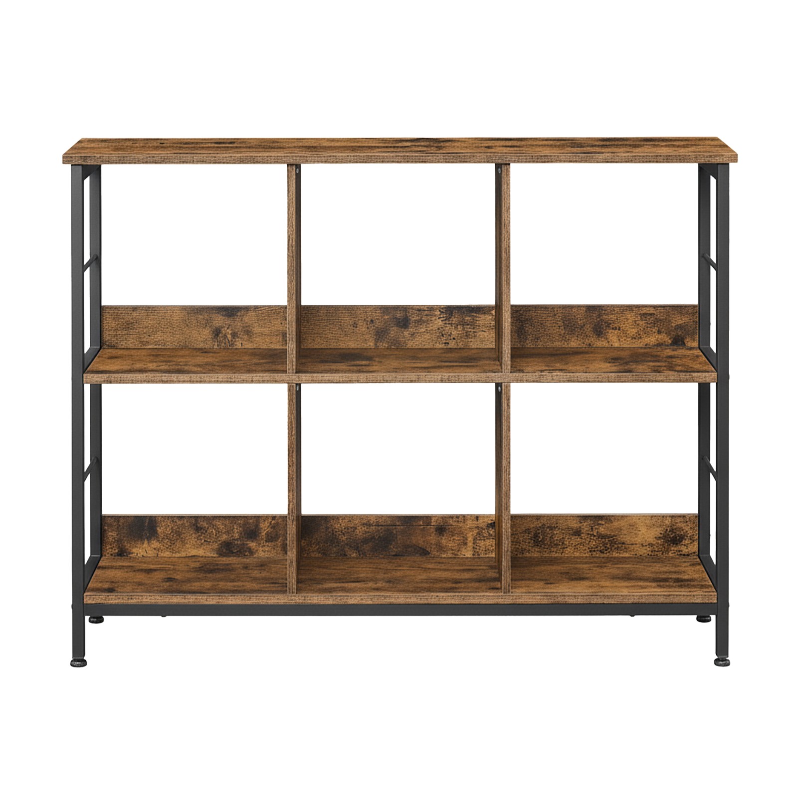 2-Tier Ladder Shelf, Display Bookcase for Bedroom