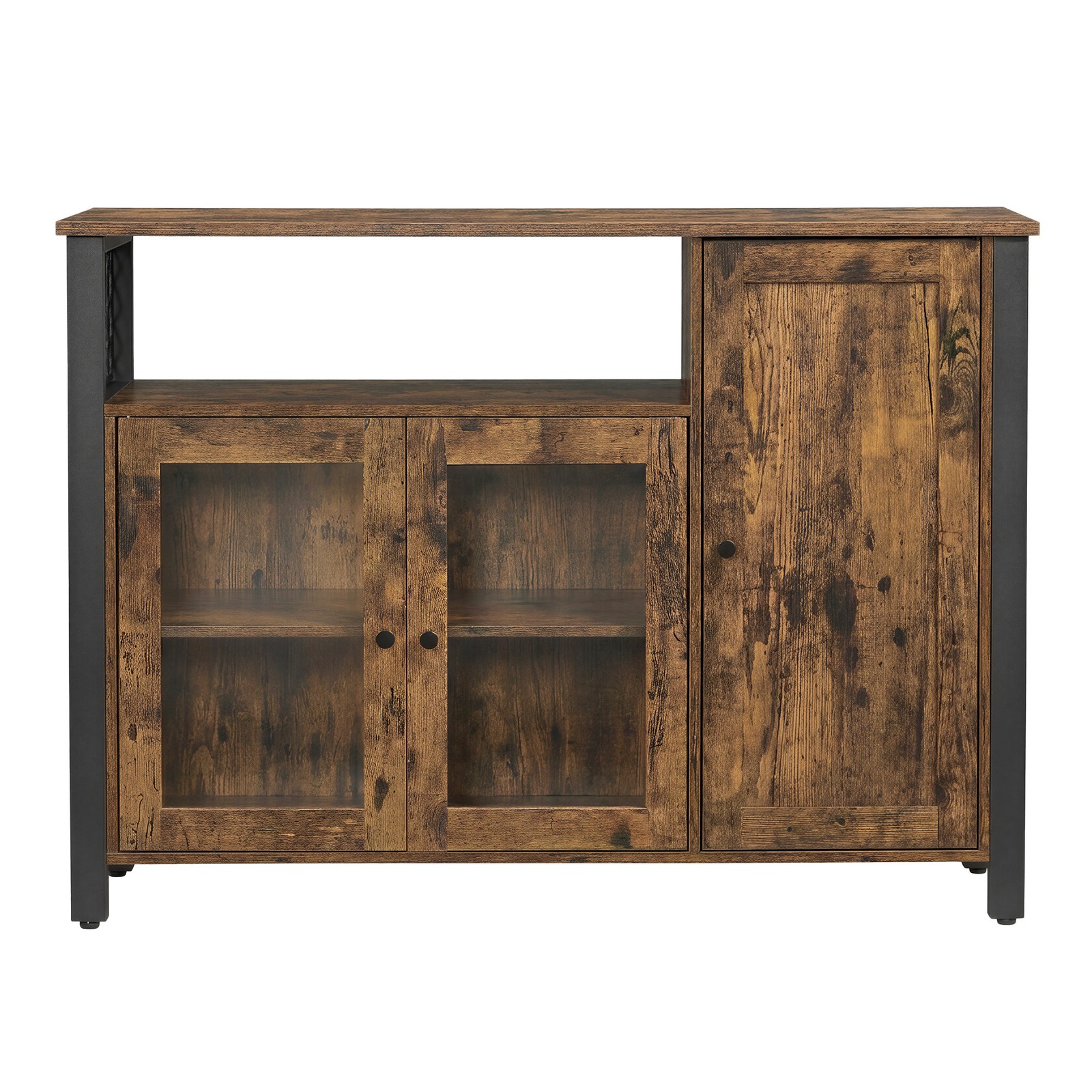 Sideboard, Storage Cabinet, Buffet Table with 3 Doors