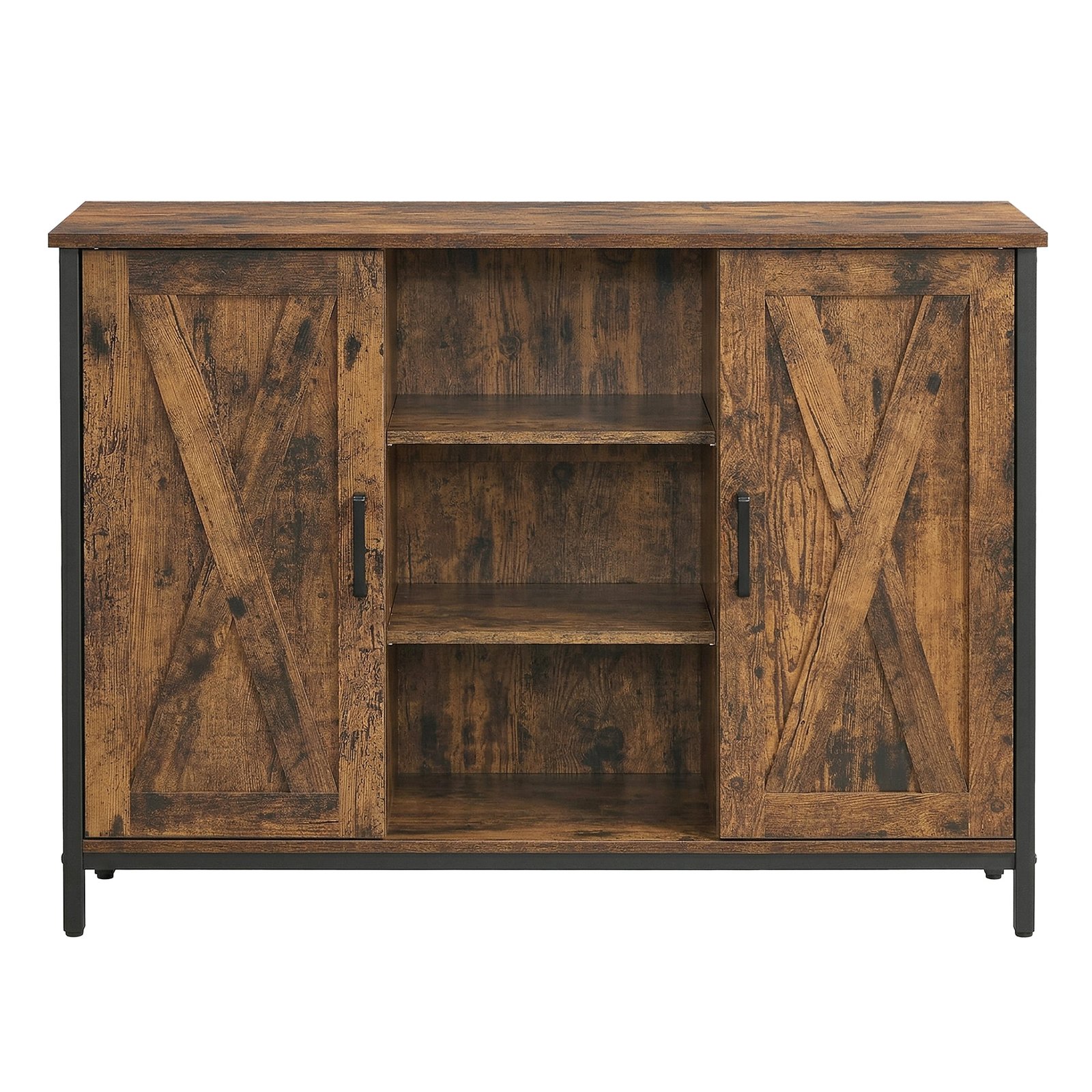 Sideboard, Storage Cabinet with Cupboard and Shelves, Buffet Table