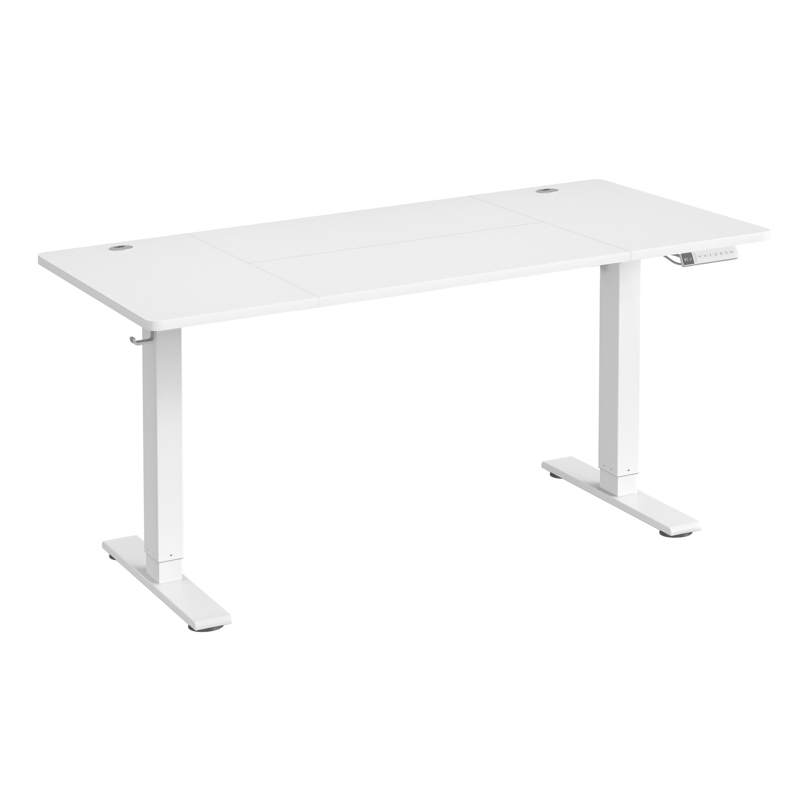 140 x 80 cm Height Adjustable Desk, Electric Standing Desk with USB C Port 140 x 80 cm Height Adjustable Desk, Electric Standing Desk with USB C Port