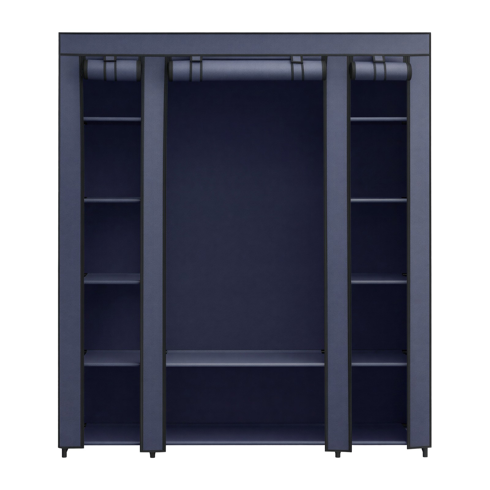 Closet Wardrobe, Portable Closet for Bedroom, Clothes Rail with Fabric Cover Closet Wardrobe, Portable Closet for Bedroom, Clothes Rail with Fabric Cover