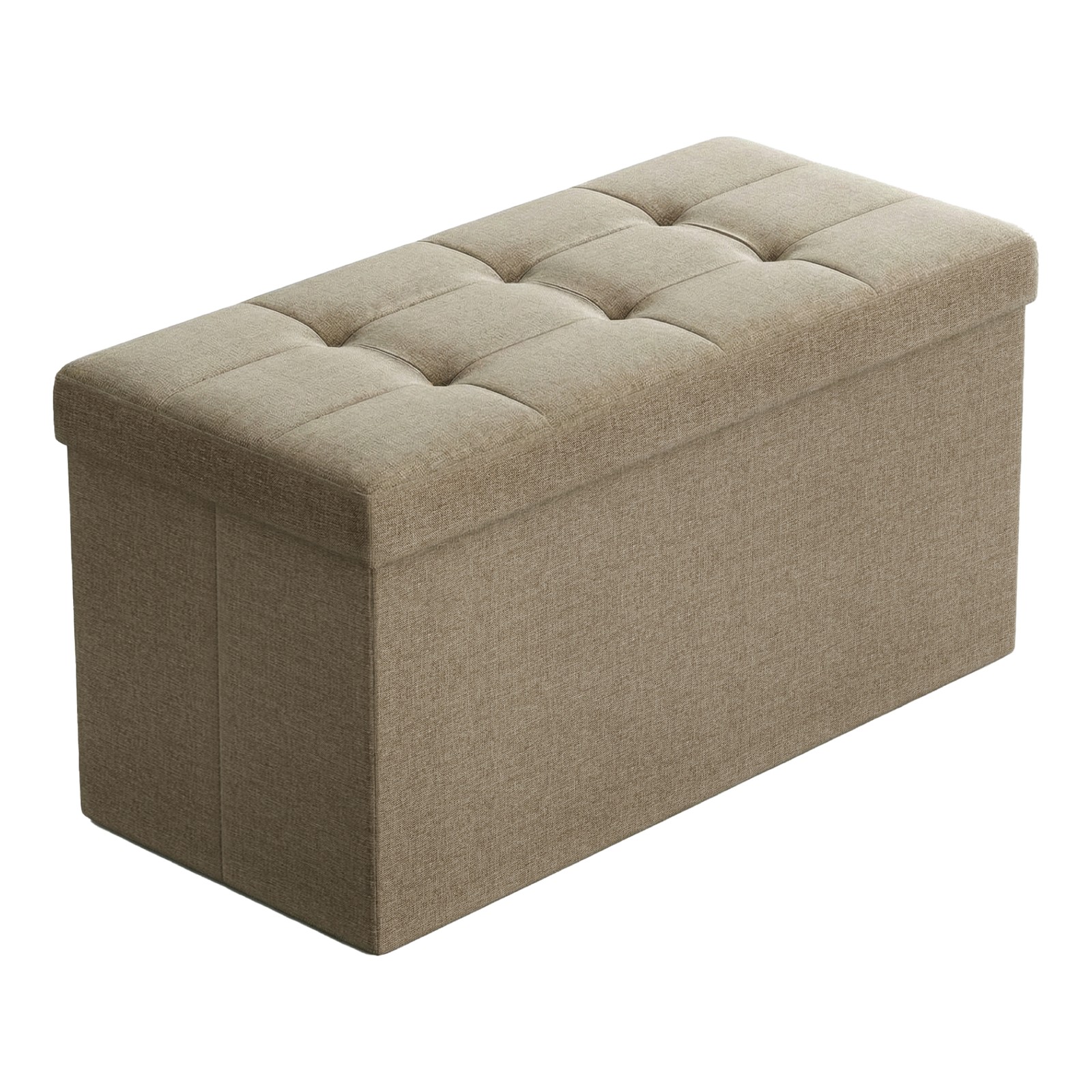 Storage Ottoman Bench, 38 x 76 x 38 cm, End of Bed Bench Storage Ottoman Bench, 38 x 76 x 38 cm, End of Bed Bench