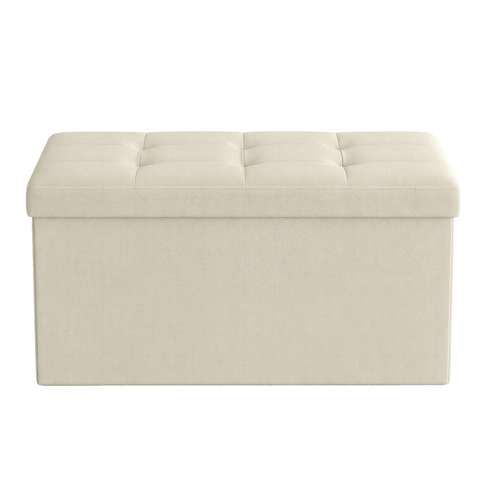 Storage Ottoman Bench, 38 x 76 x 38 cm, End of Bed Bench