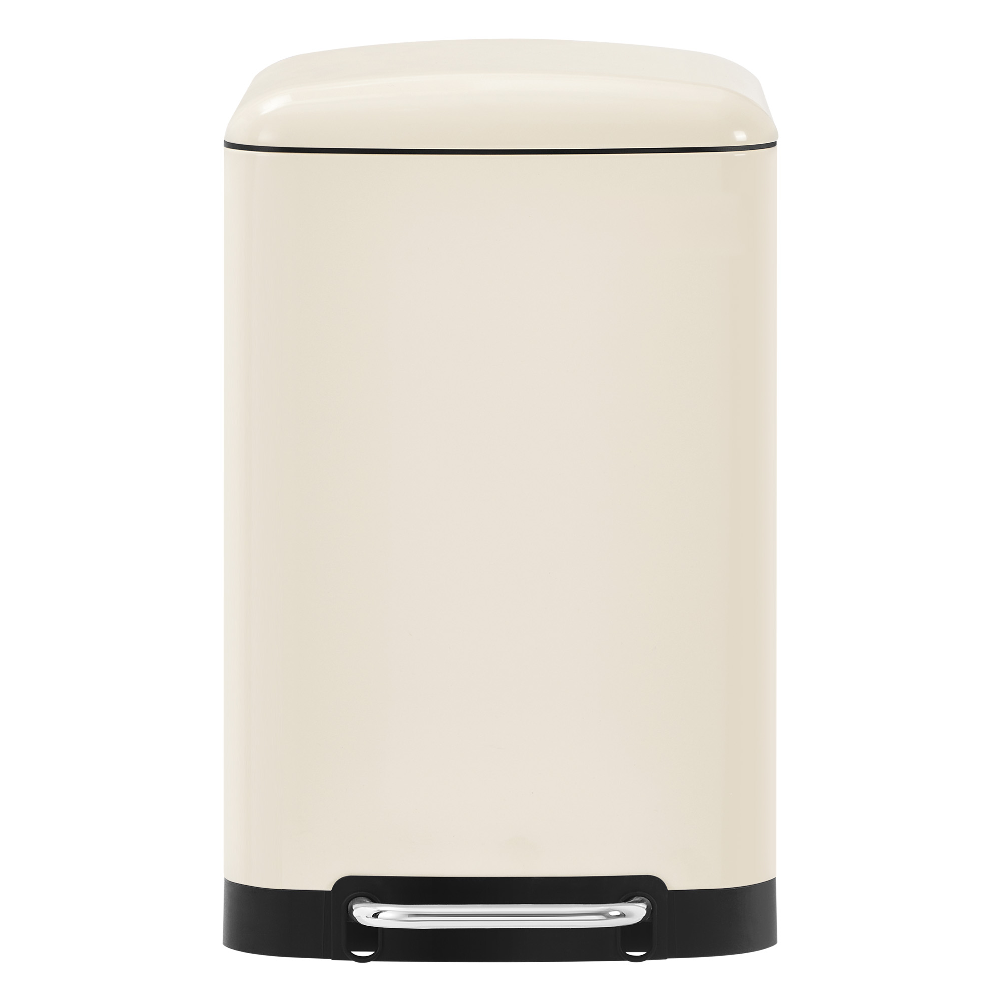 Rubbish Bin, Kitchen Bin, Steel Pedal,30L