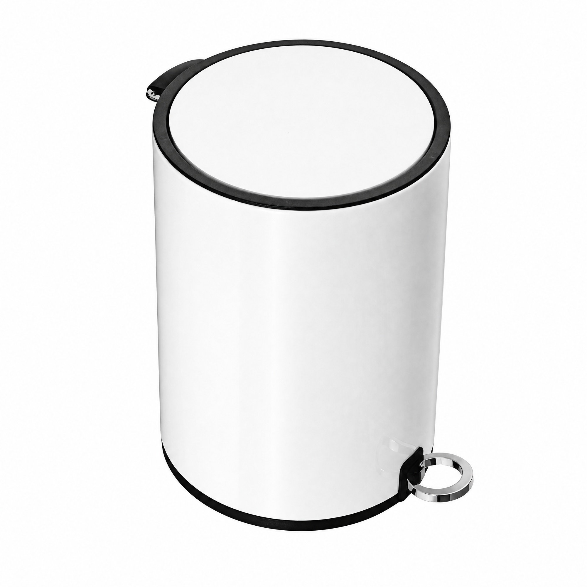 3L Bathroom Bin with Lid, Toilet Waste Bin, Soft Close 3L Bathroom Bin with Lid, Toilet Waste Bin, Soft Close