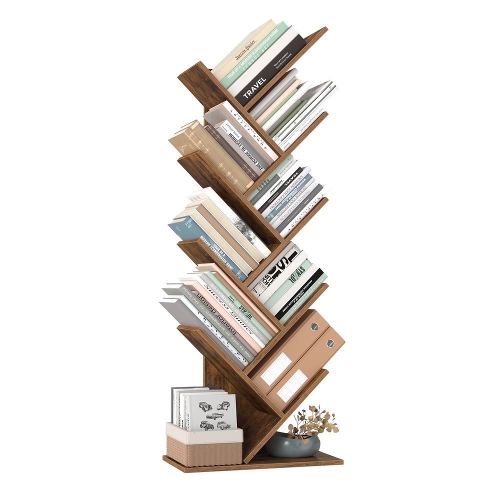 8-Tier Tree Bookshelf