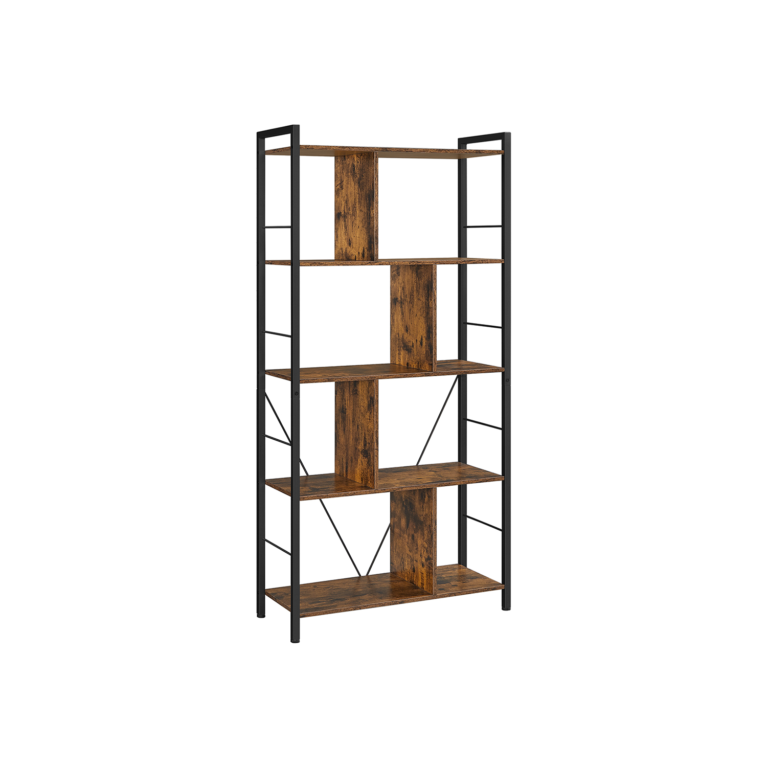Bookshelf,5 Tier Living Room Shelf Bookshelf,5 Tier Living Room Shelf