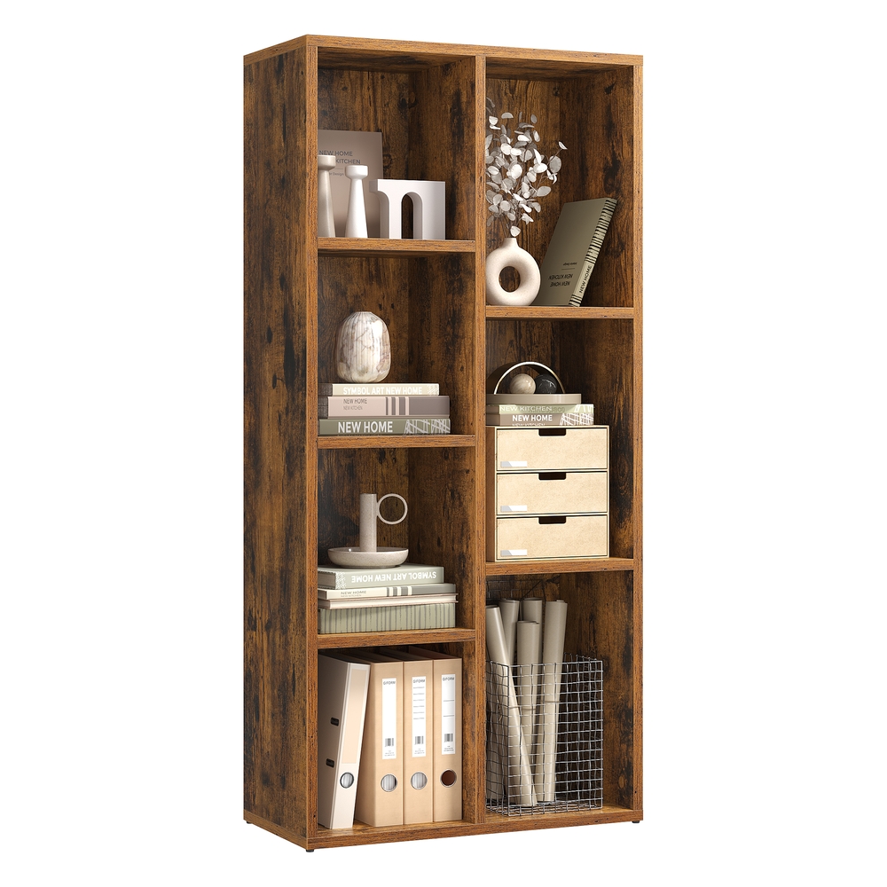 7 Compartment Bookcase