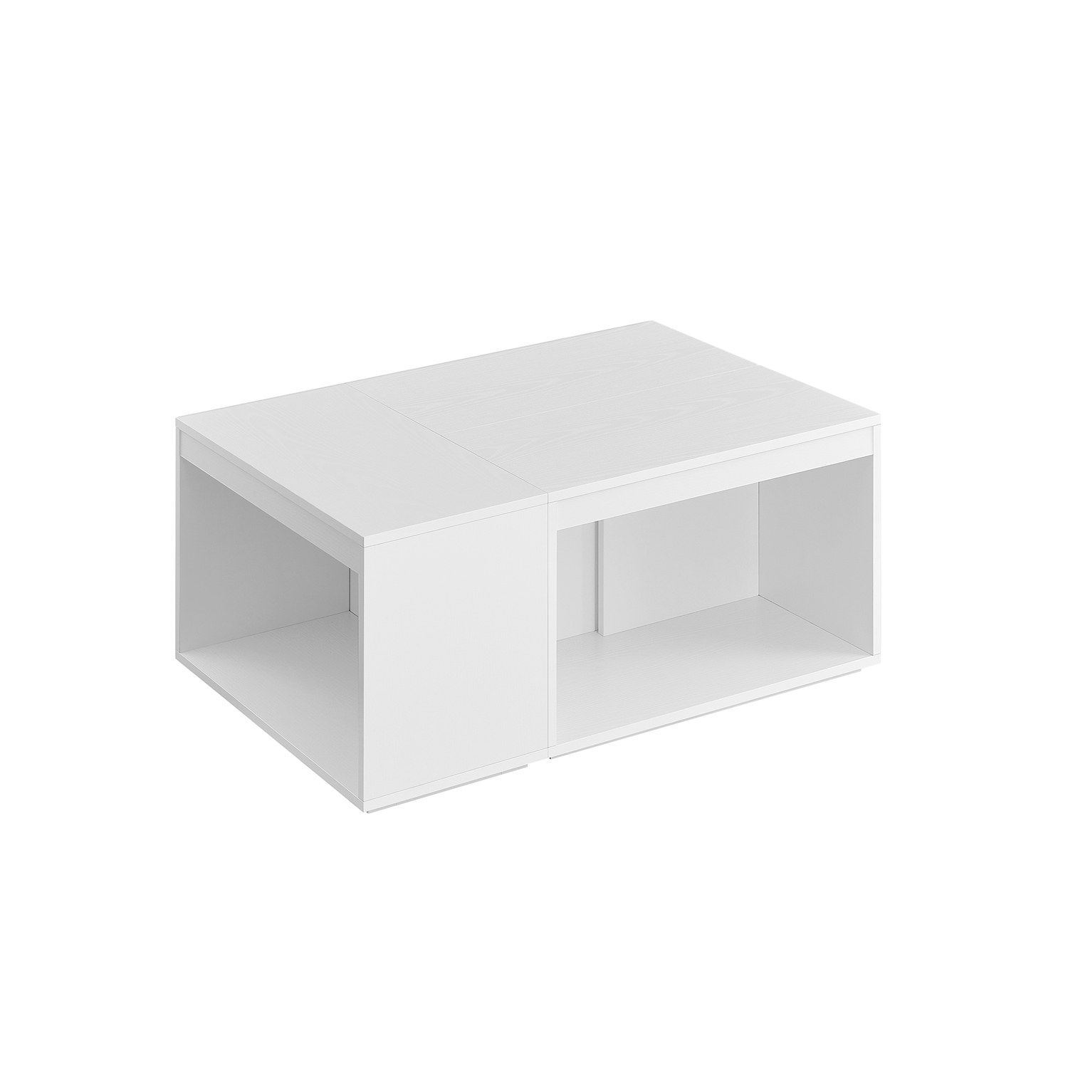 Customisable Coffee Tables Set of 3 Snow White