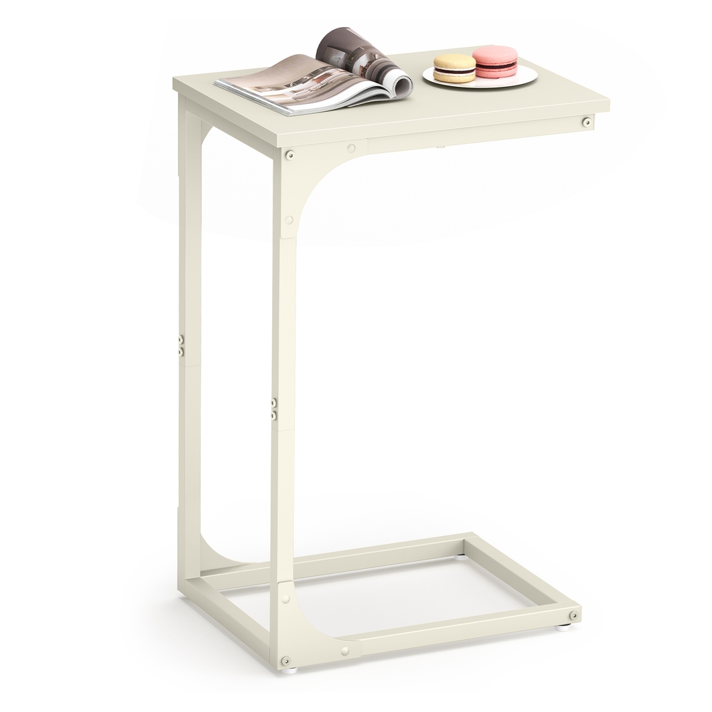 C-Shaped Slim Side Table