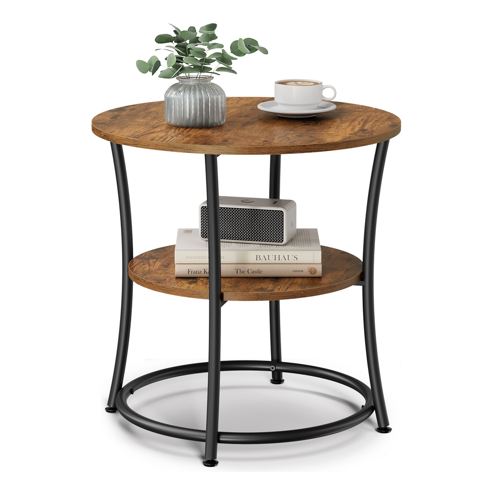 2 Shelves Side Table