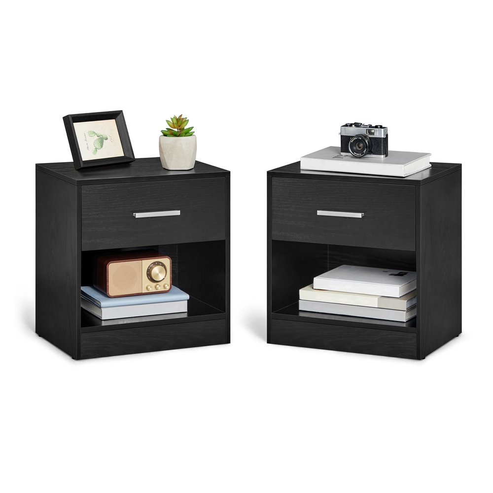 Side Table with Drawer and Handle