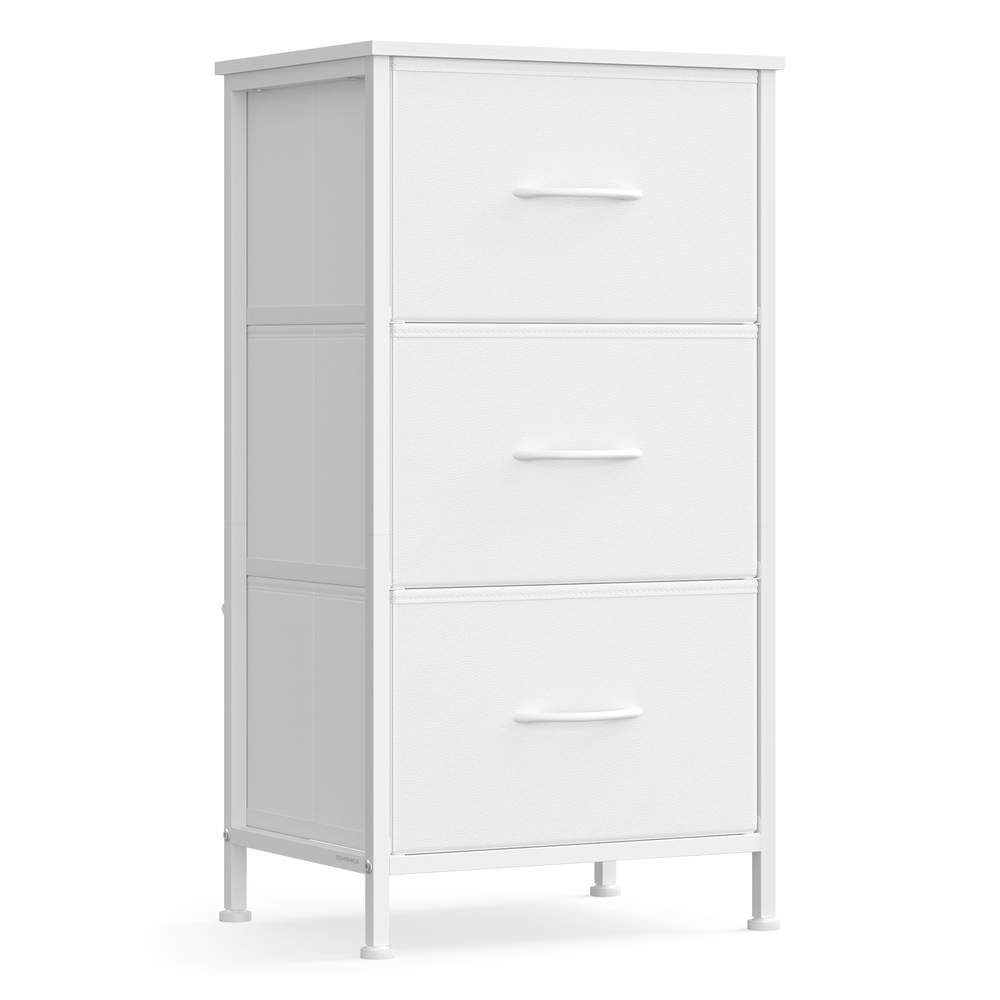 Chest of Drawers 3 Fabric Drawers Storage Unit