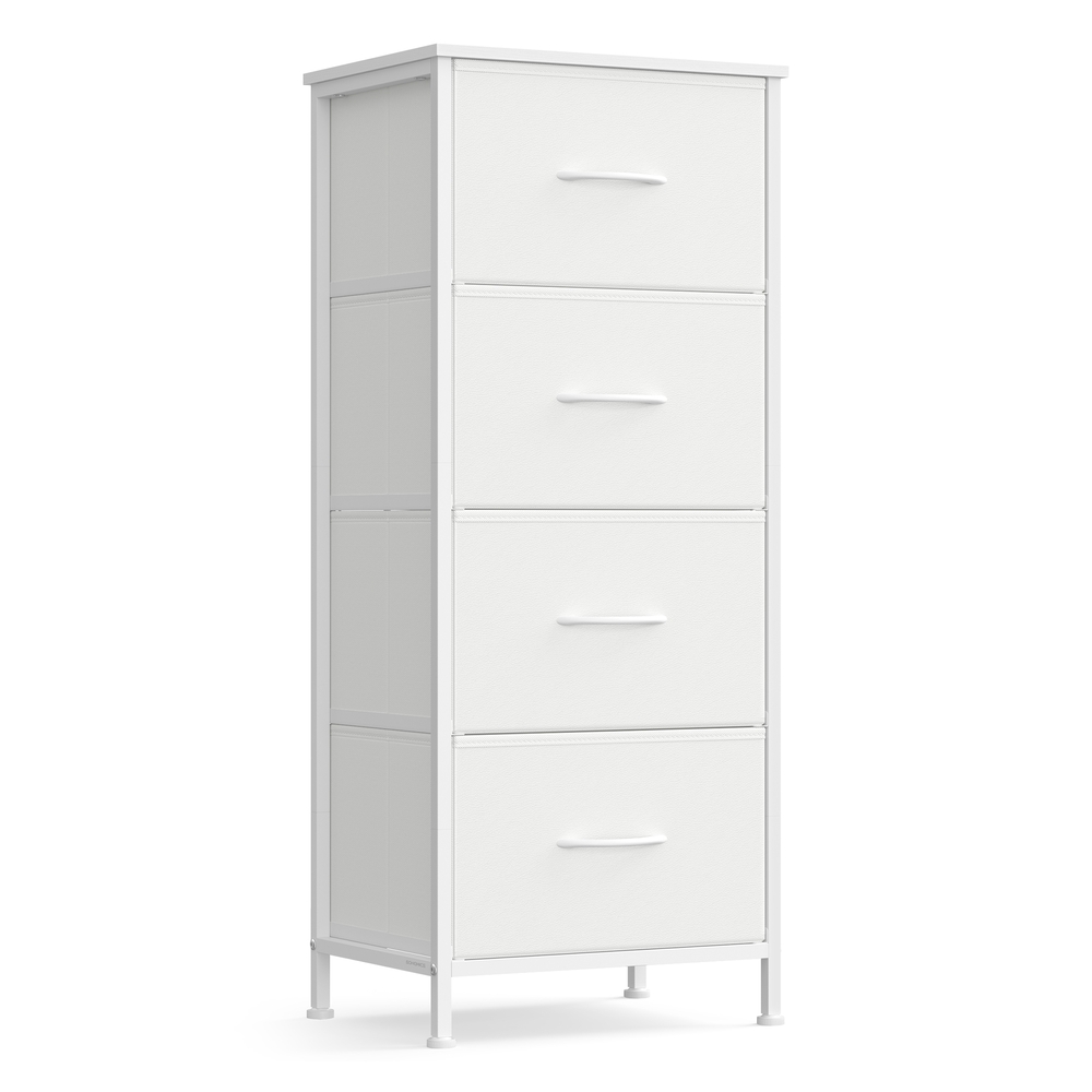 Fabric drawer storage unit for bedroom or living room
