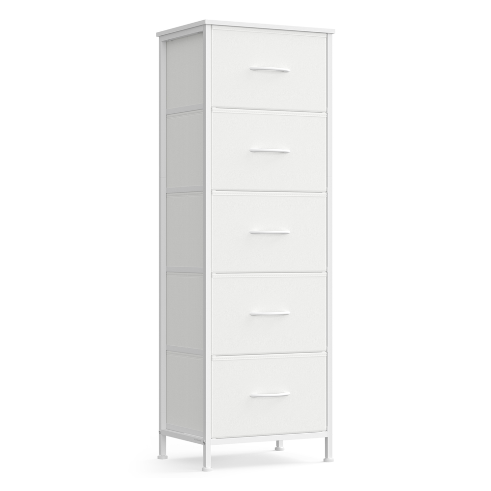 Chest of Drawers 5 Fabric Drawers Storage Unit