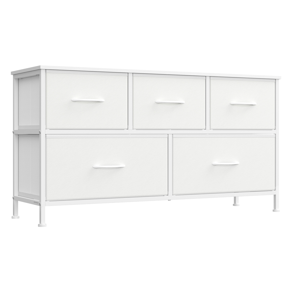 Chest of Drawers 5 Storage Drawers Bedroom