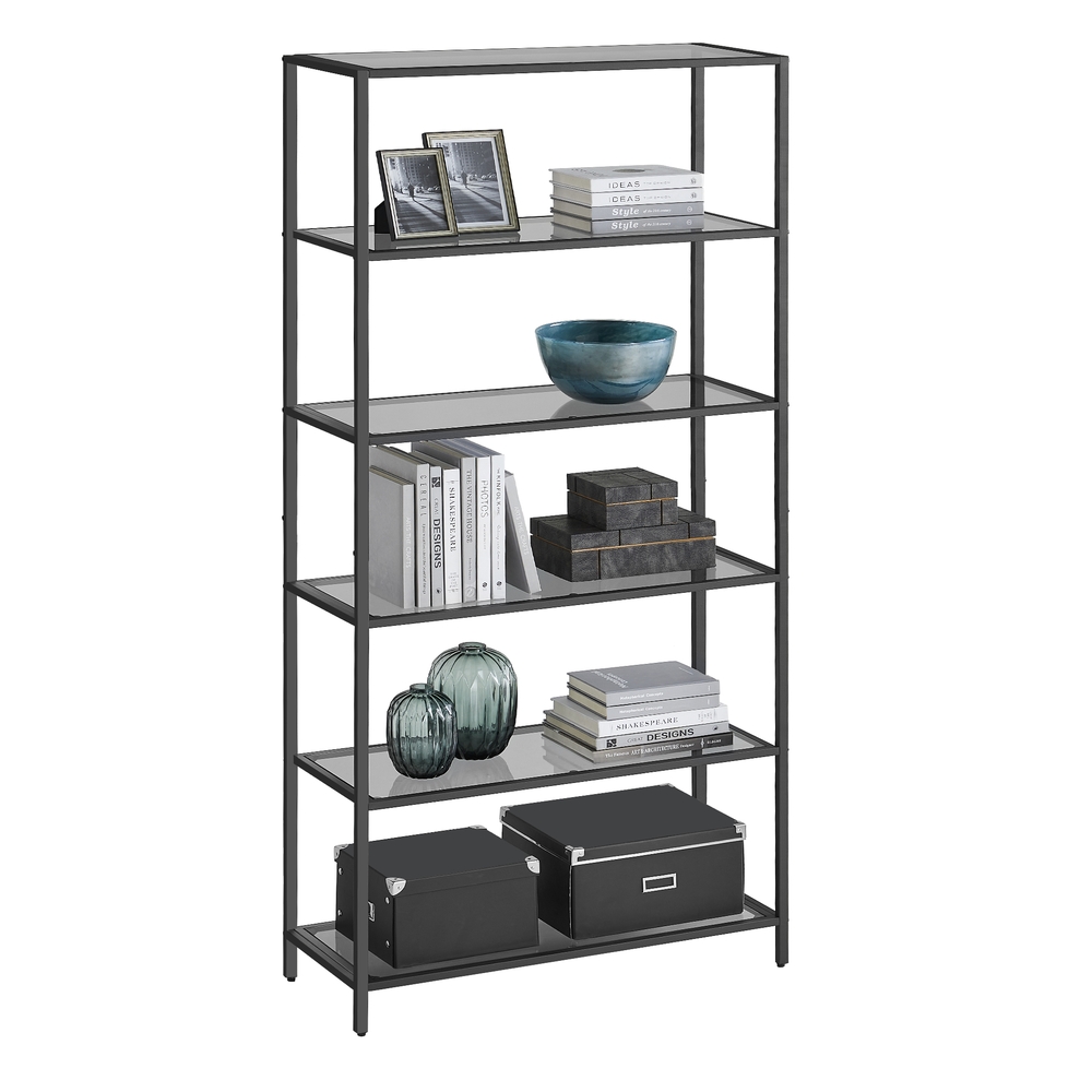 6-Tier Glass Storage Shelf