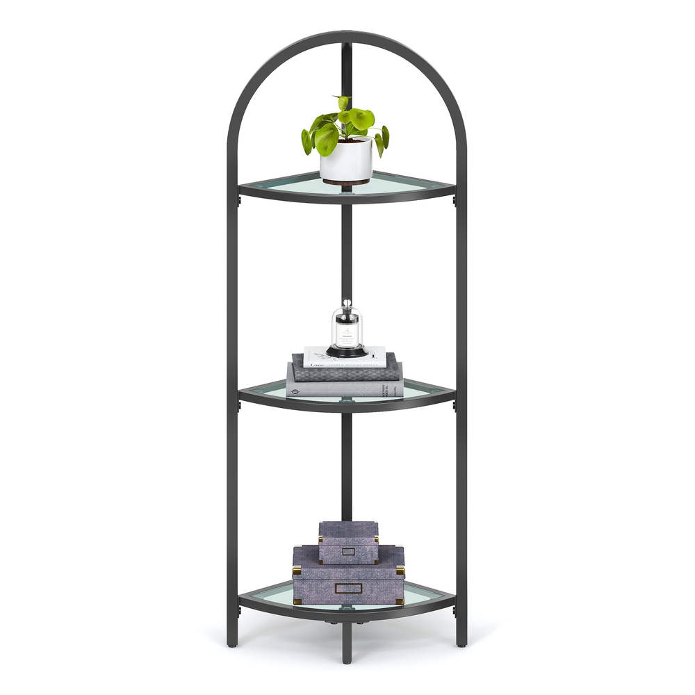 Corner Shelf Stand Classic Black