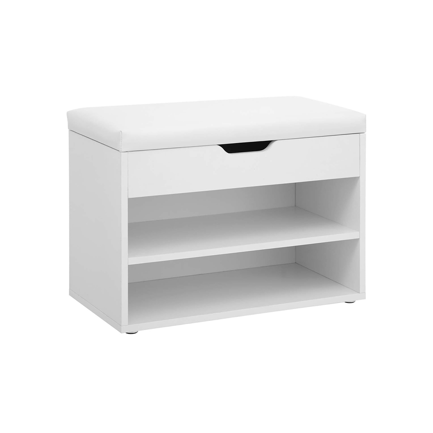 Shoe Bench White and Gray Shoe Bench White and Gray