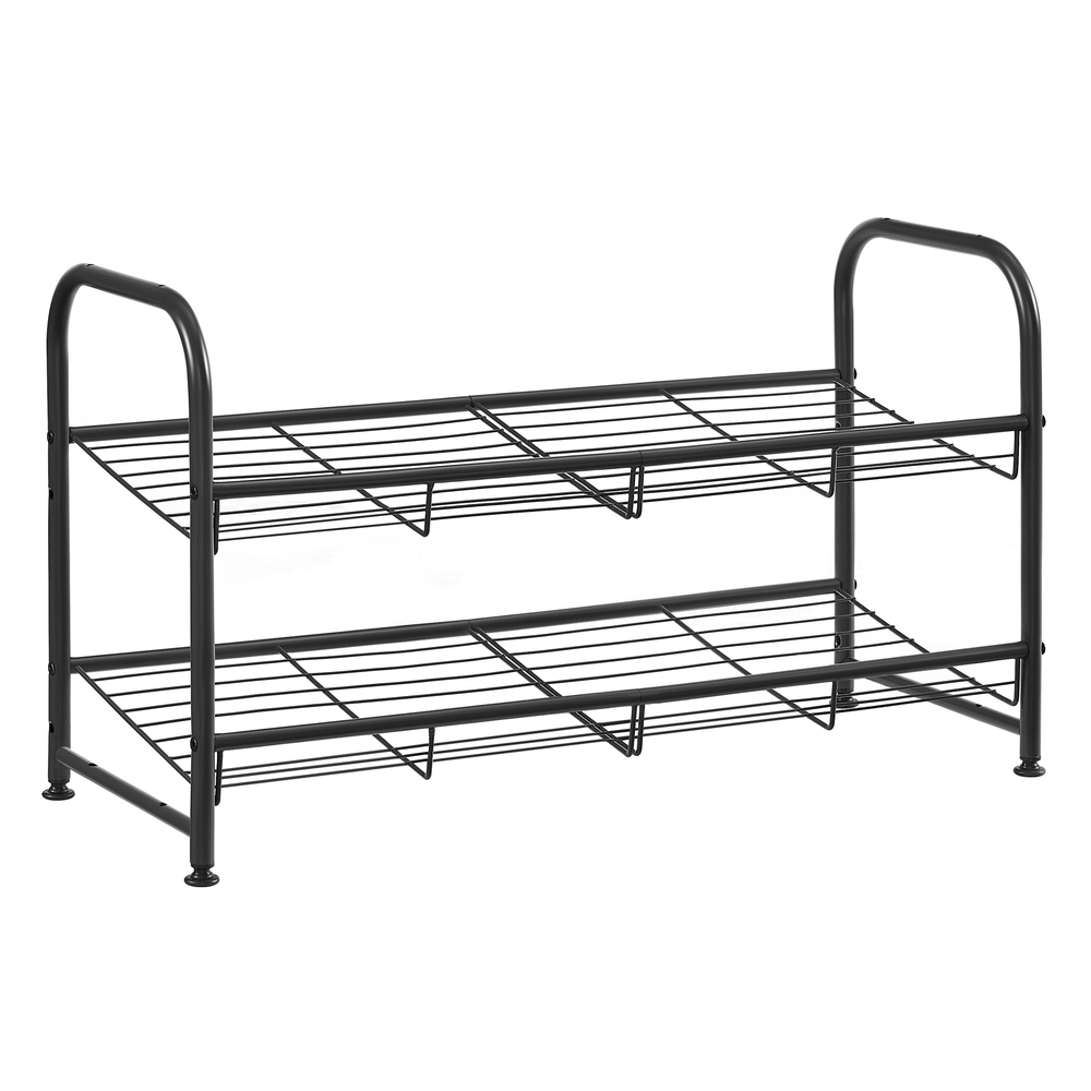 2-Tier Stackable Shoe Storage Shelf