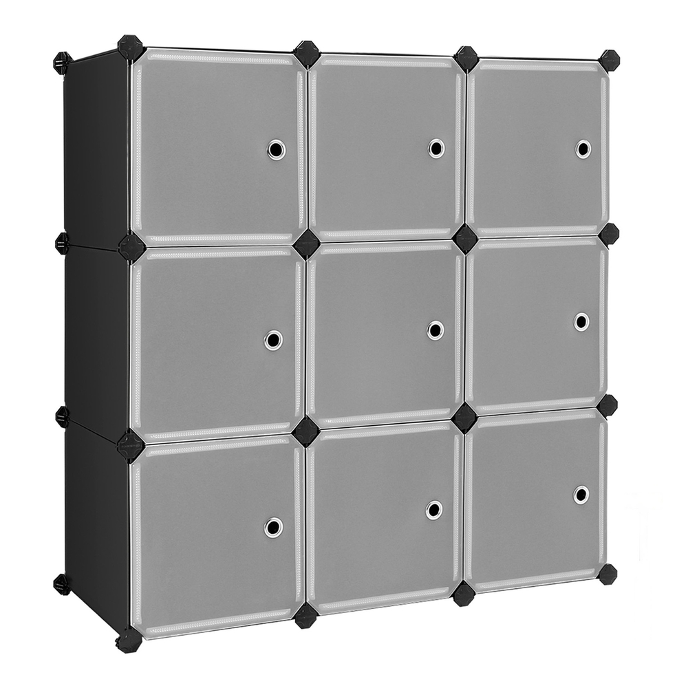 9 Cube Plastic Cabinet