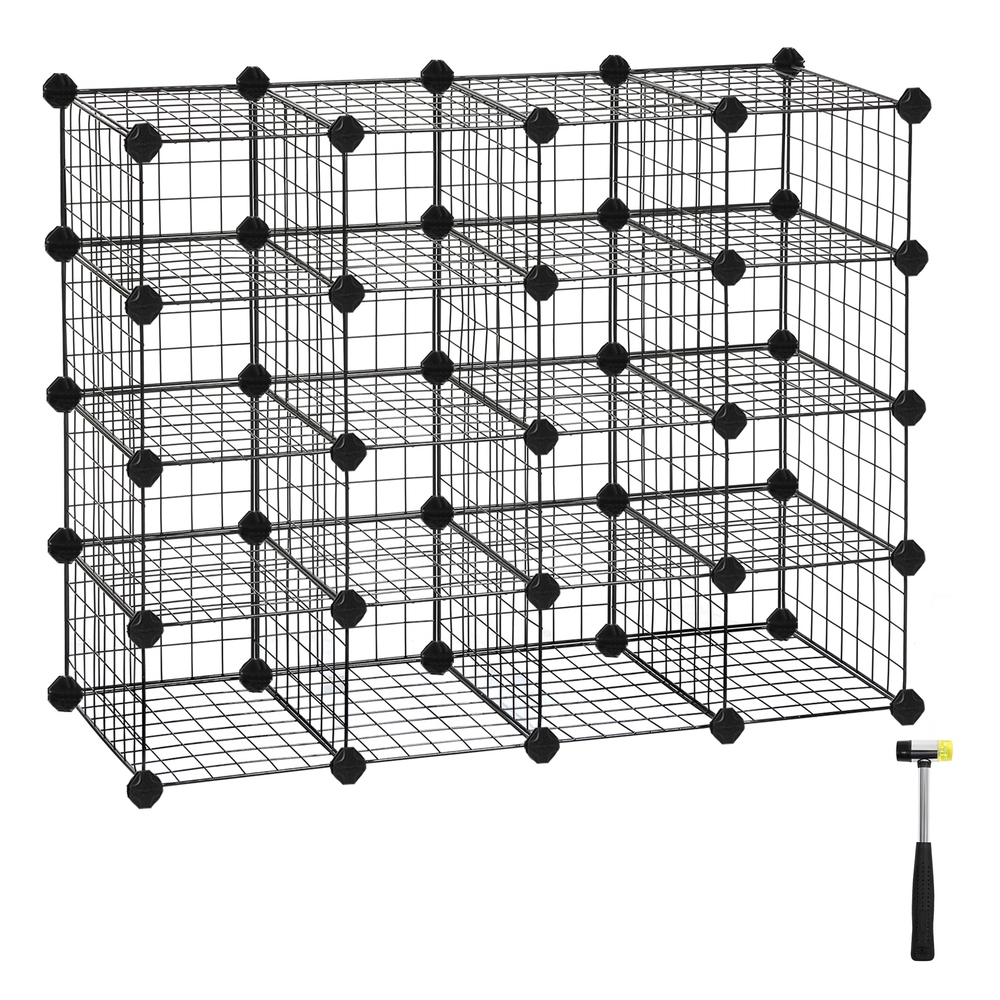 Modular Cube Shoe Organizer