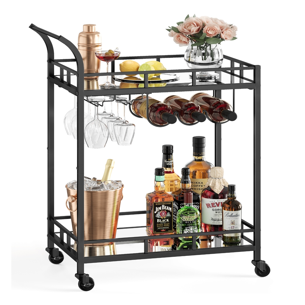 Drinks Trolley Ink Black