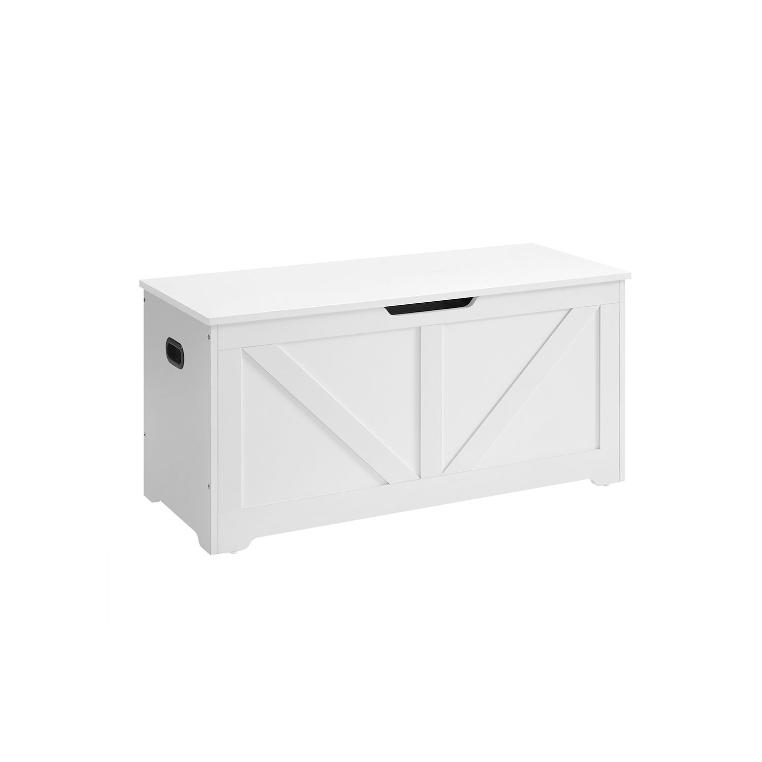 Storage Bench, Blanket Box with 2 Safety Hinges