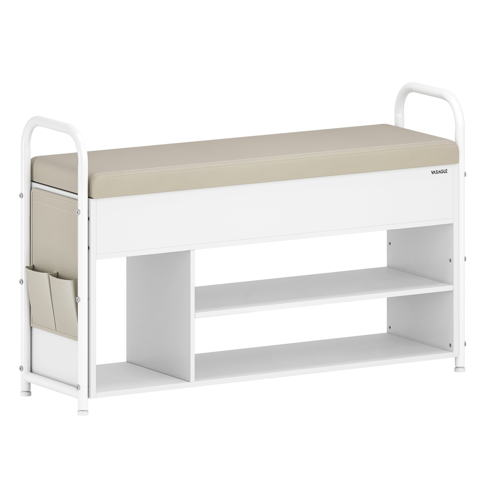 Shoe Rack with Inner Storage Under the Lid Shoe Rack with Inner Storage Under the Lid