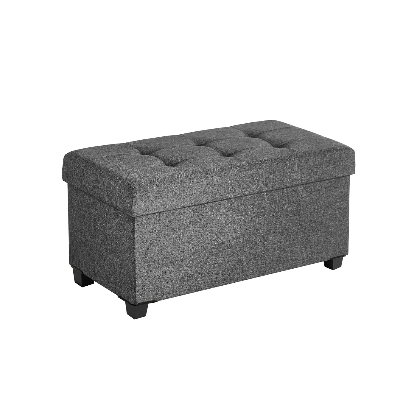 Dark Grey Storage Ottoman 68L Dark Grey Storage Ottoman 68L