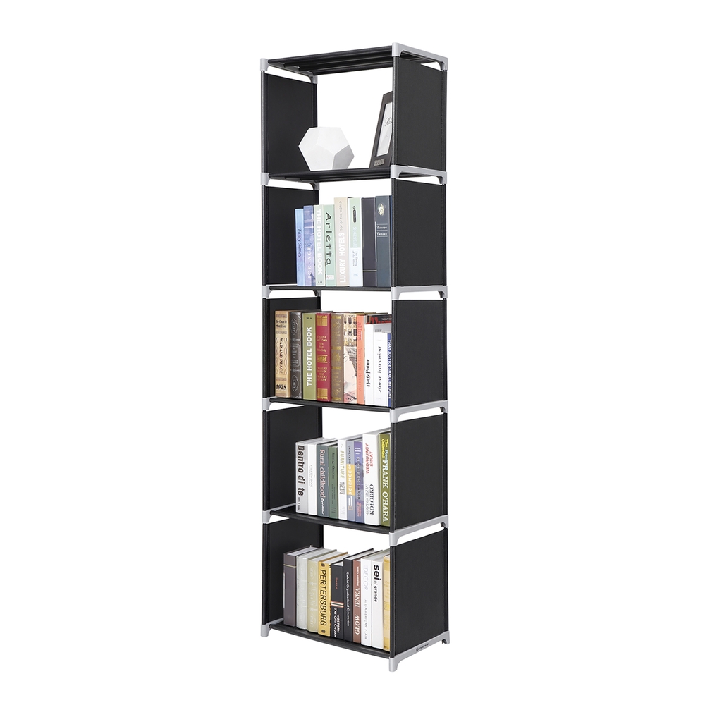 5 Tier Metal Bookcase