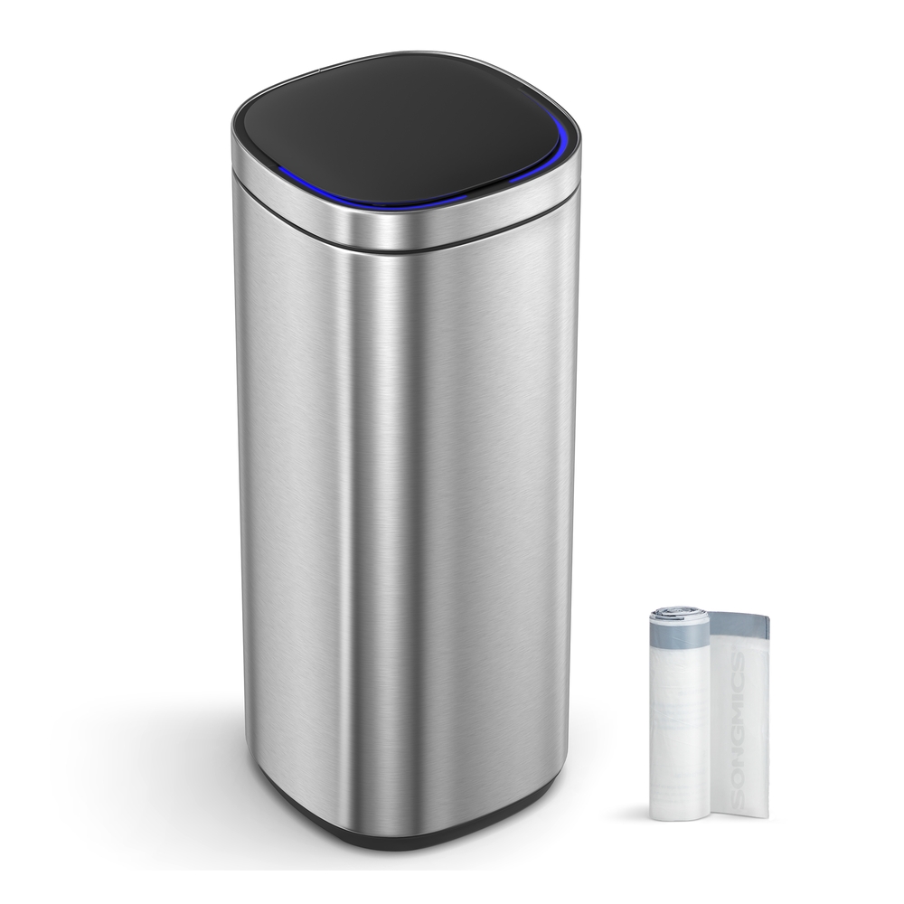 Automatic Rubbish Bin 50L Silver