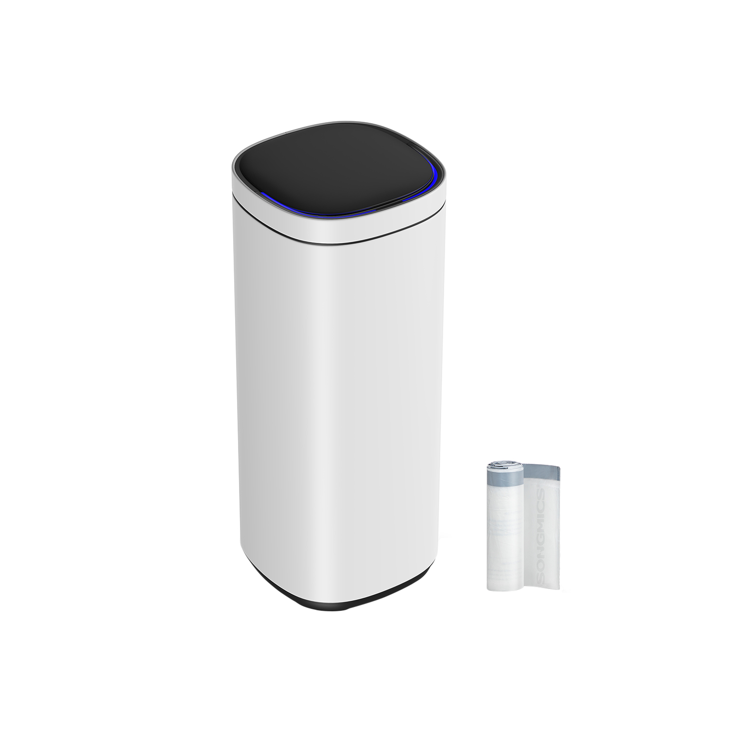 Automatic Rubbish Bin 50L Cloud White