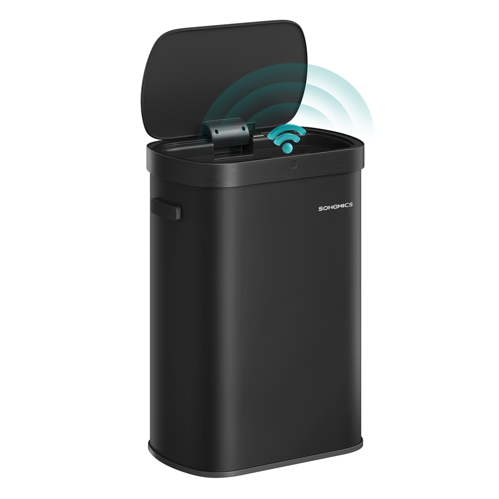 Motion sensor kitchen bin with automatic opening and soft close lid Motion sensor kitchen bin with automatic opening and soft close lid