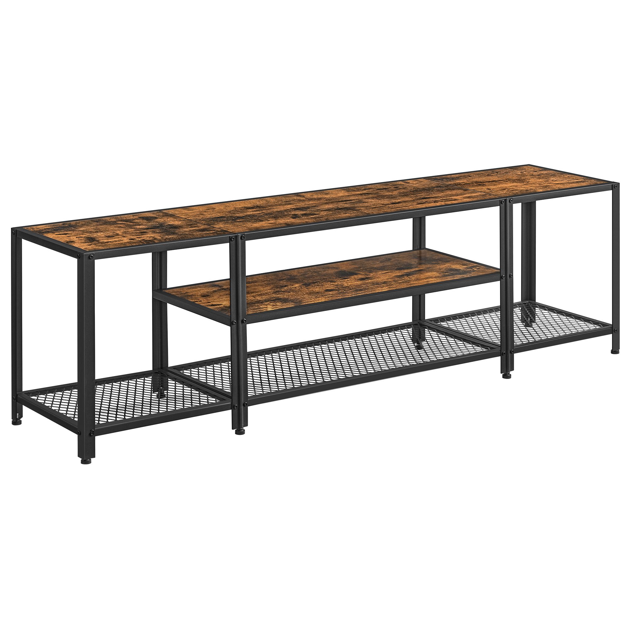 3-Tier TV Cabinet for TVs up to 75 Inches