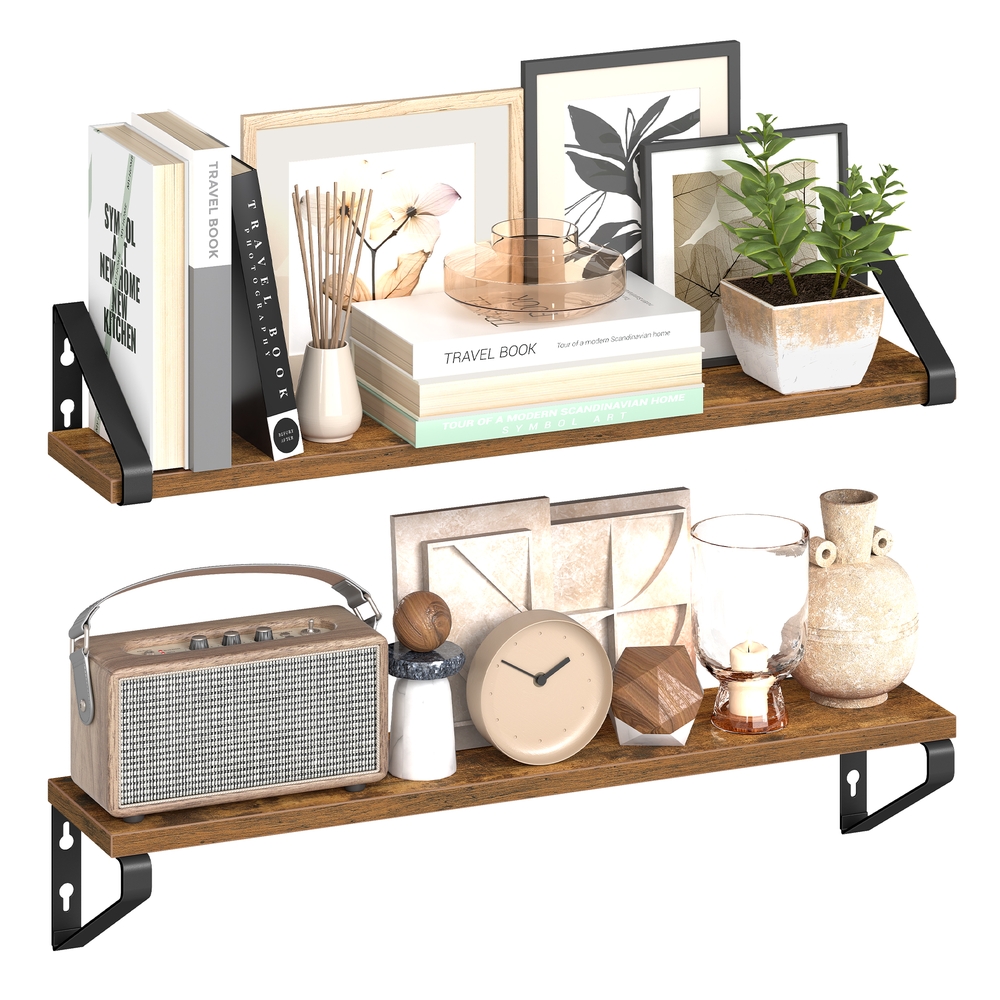 Set of 2 Floating Shelves