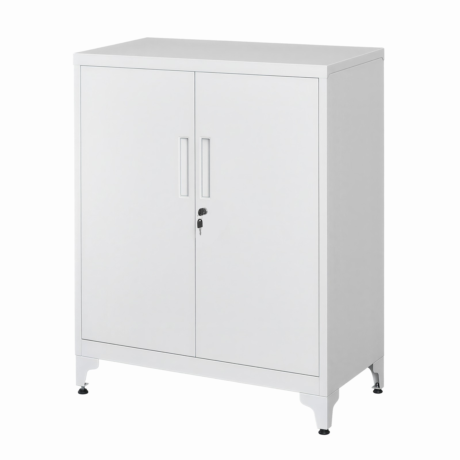 File Cabinet, Multipurpose Garage Cabinet, Office Cabinet with 2 Doors