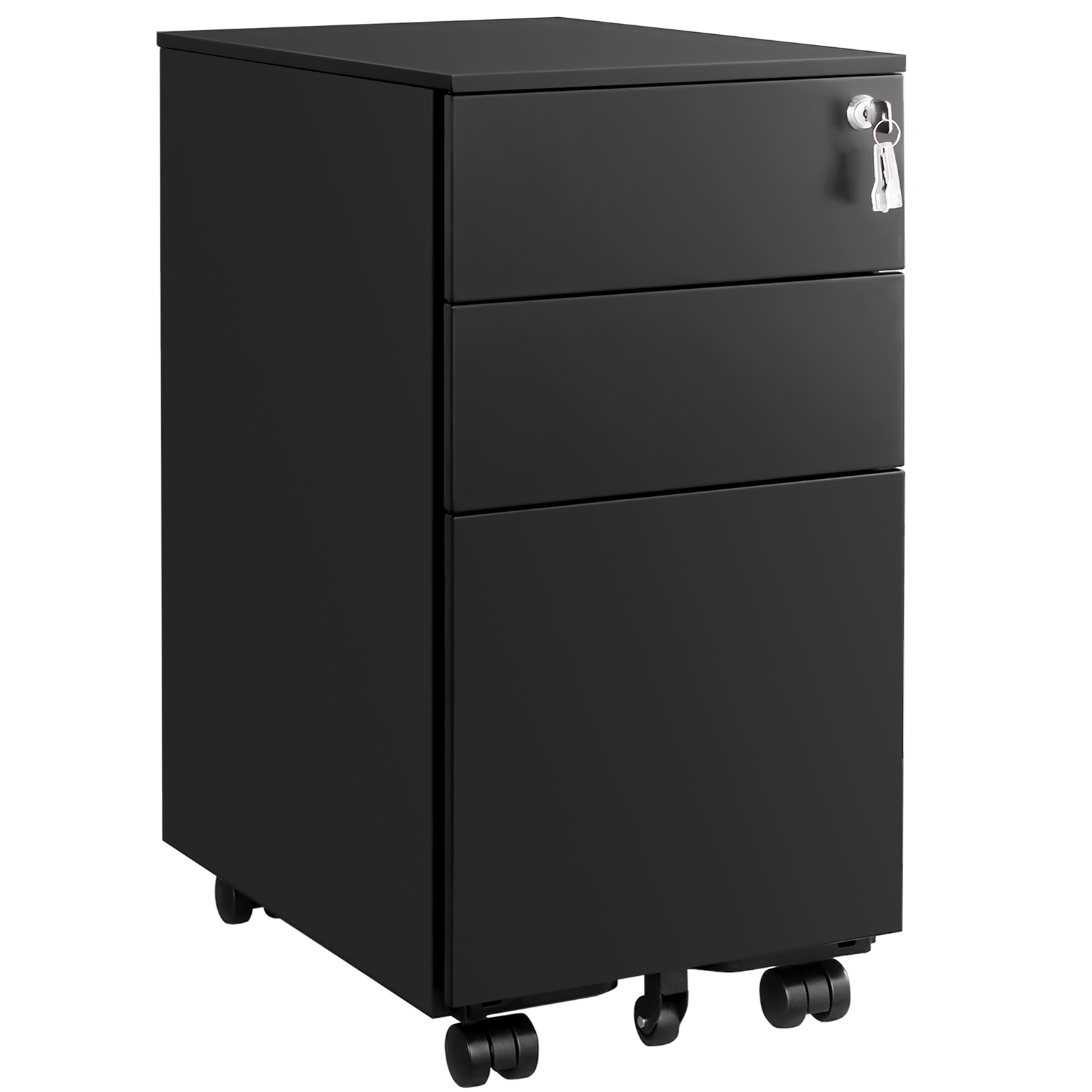 Office Cabinet with Wheels and Lock