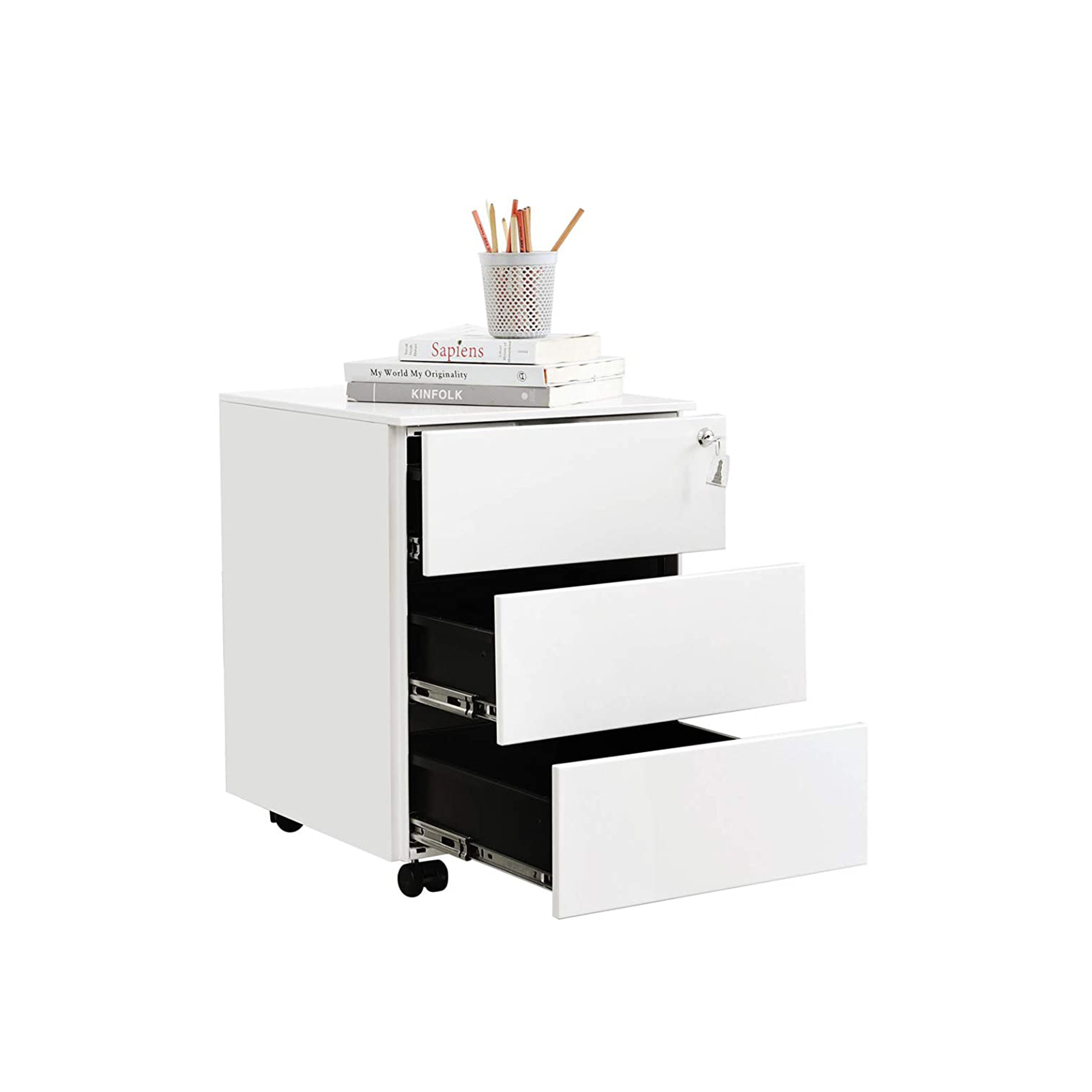 3 Drawers File Cabinet